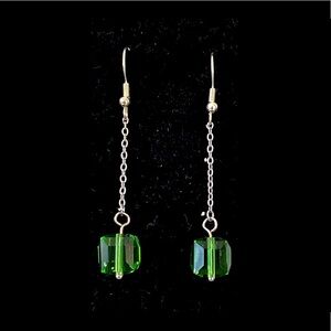 Beautiful hand-made earrings with stainless steel. New.